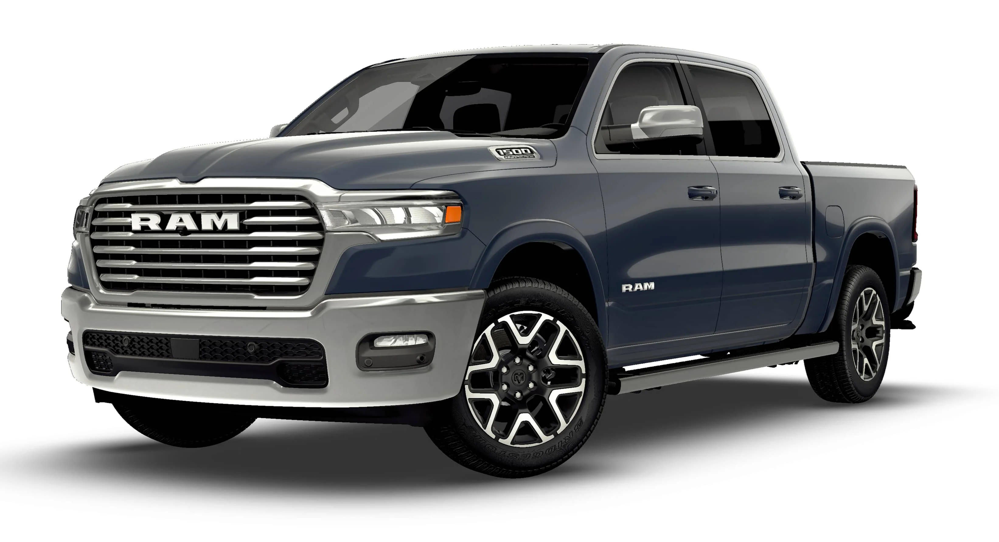 New 2026 Forged Blue Metallic Exterior Paint RAM LARAMIE image 1