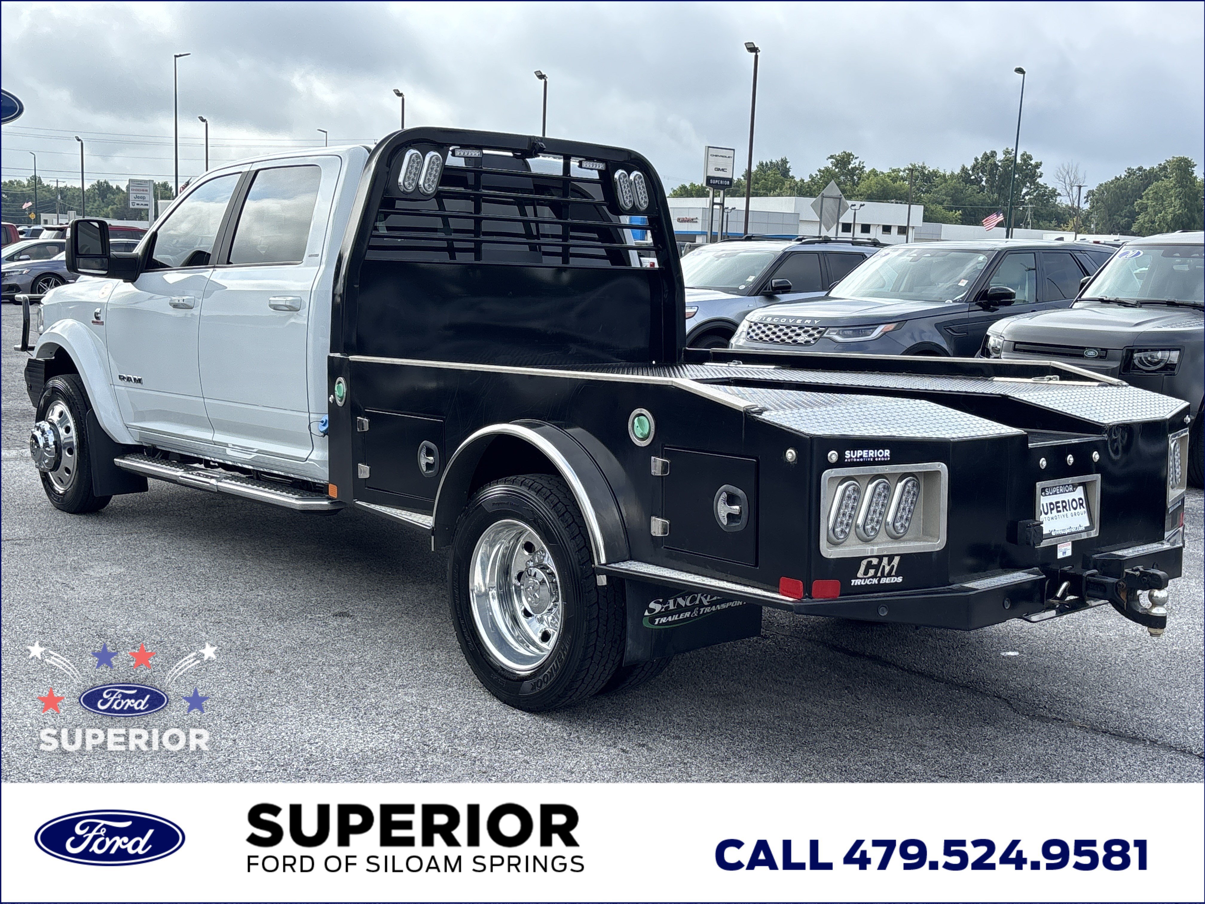 Used 2024 Bright White Clearcoat Ram Laramie image 6