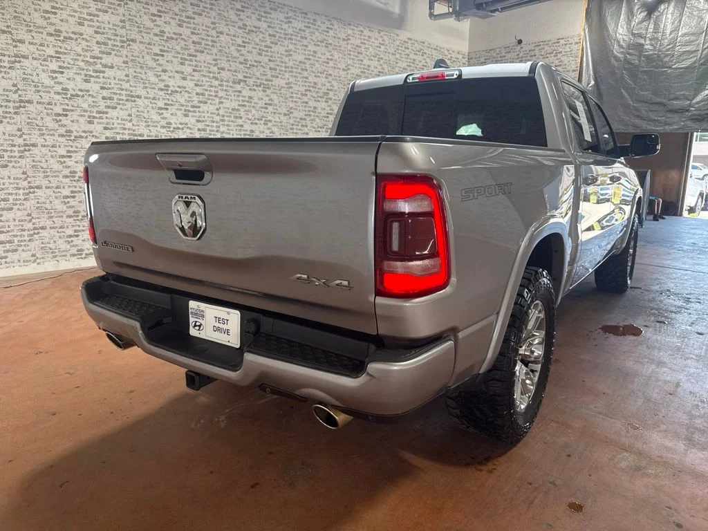 Used 2022 Billet Silver Metallic Clearcoat Ram Laramie image 7