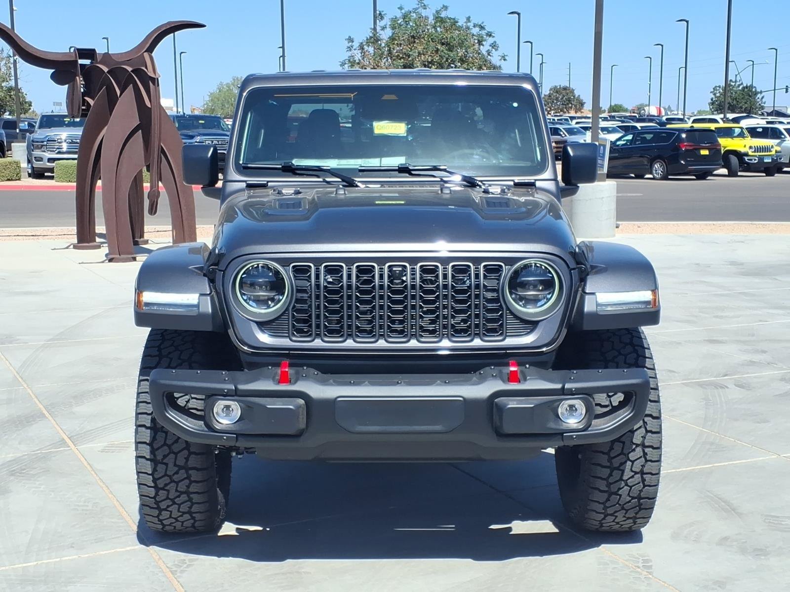 New 2026 Granite Crystal Metallic Clear-Coat Exterior Paint Jeep Rubicon X image 2
