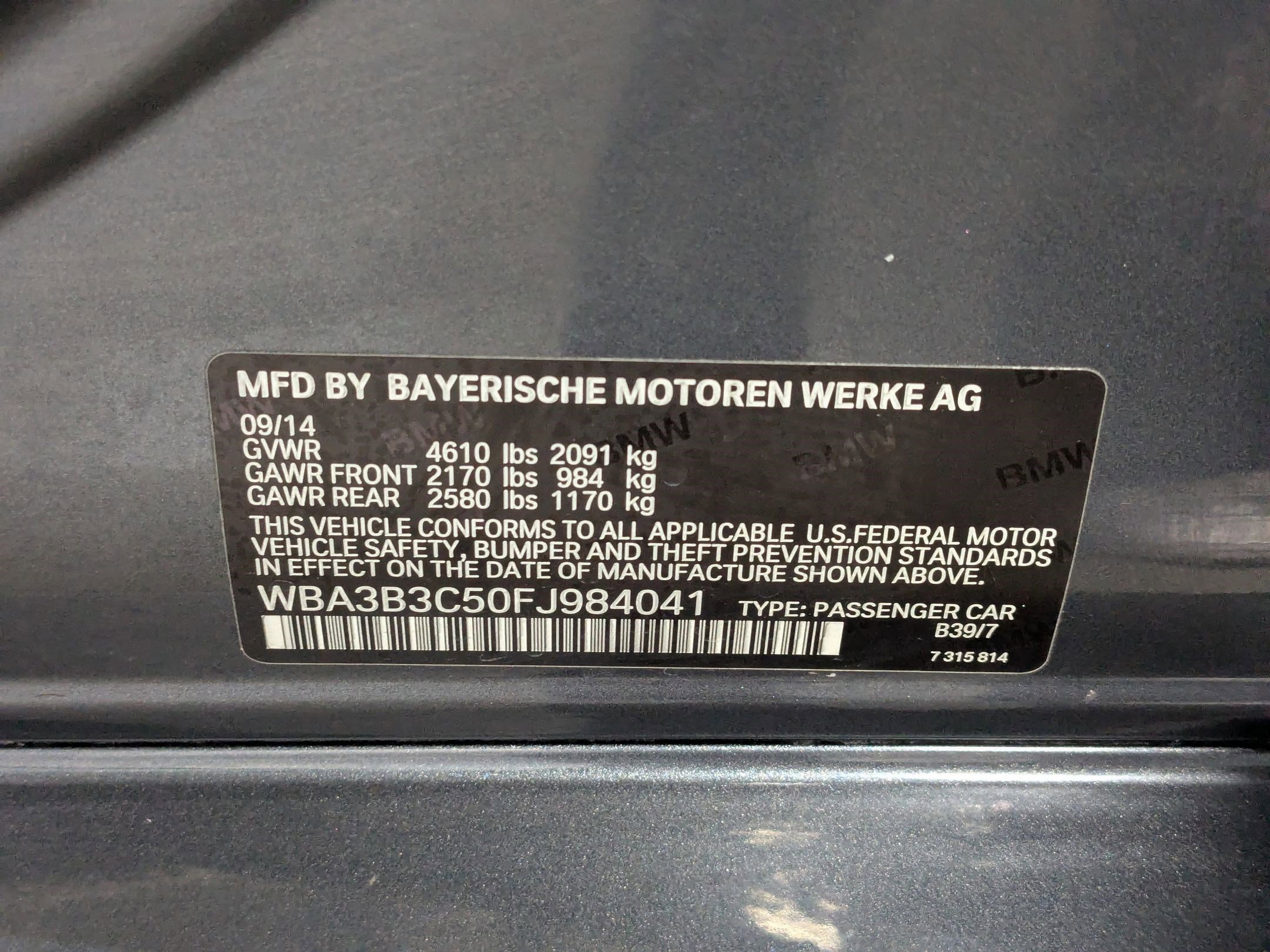 Used 2015 Mineral Grey Metallic BMW 328i xDrive image 25