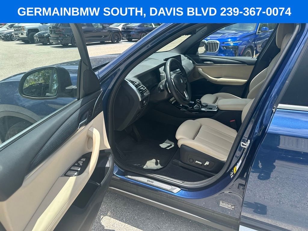 Certified Used 2023 Blue Metallic BMW xDrive30i image 11