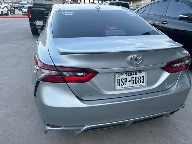 Used 2021 Silver Toyota SE image 4