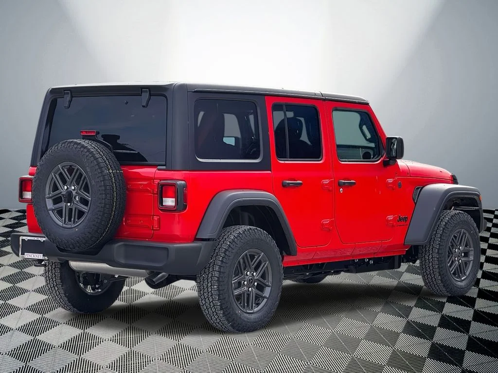 New 2026 Firecracker Red Clearcoat Jeep Sport S image 5