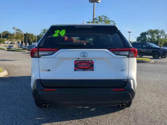 Certified Used 2024 White Toyota LE image 5