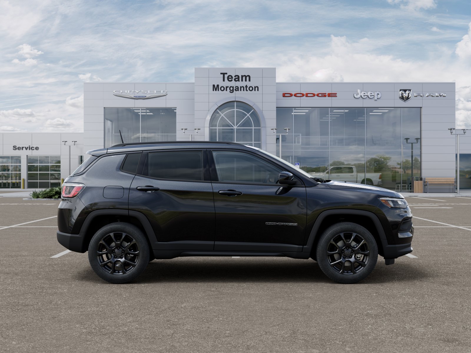 New 2026 Diamond Black Crystal Pearlcoat Jeep Latitude image 47