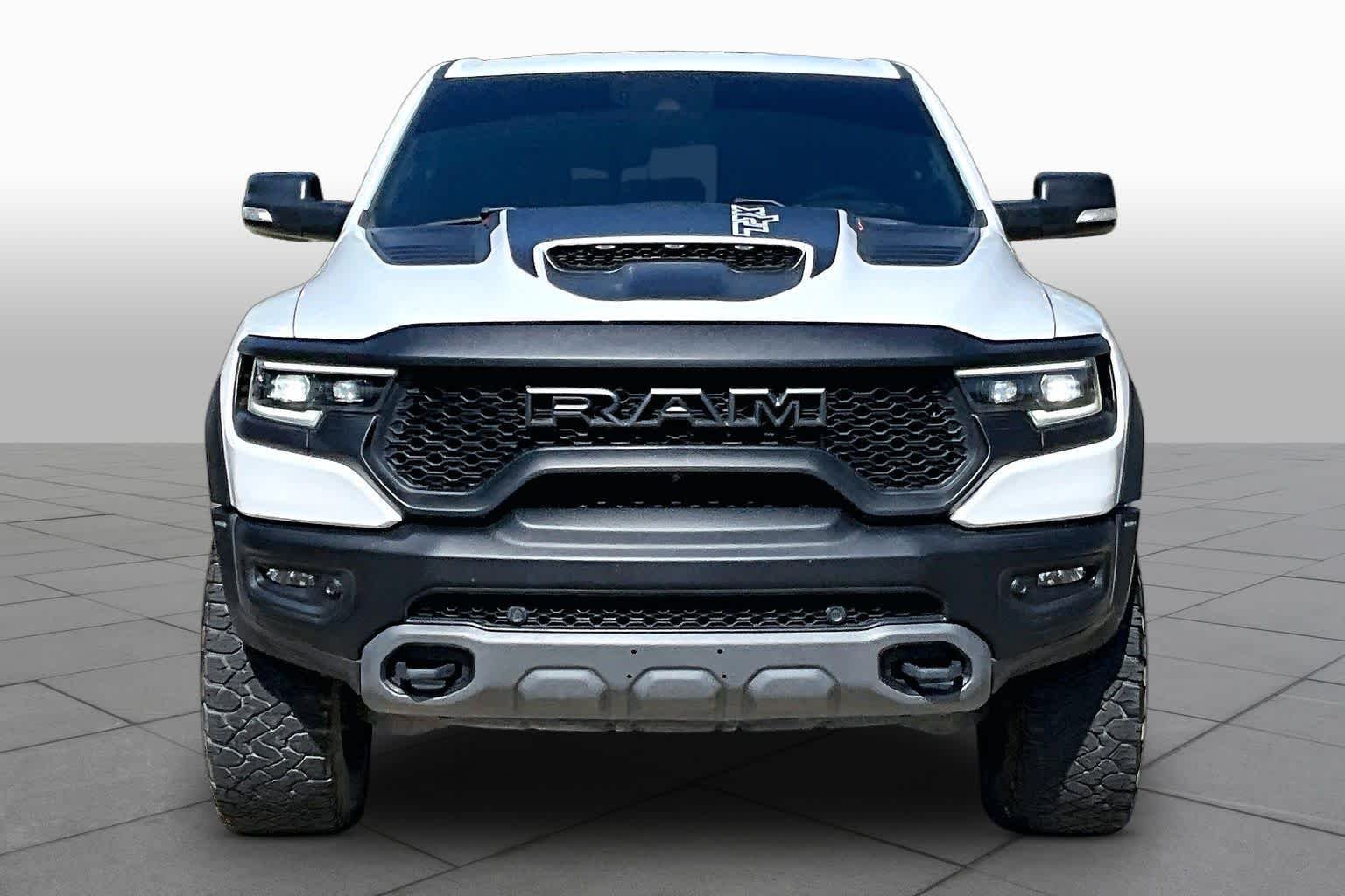 Used 2022 Bright White Clearcoat Ram TRX image 4