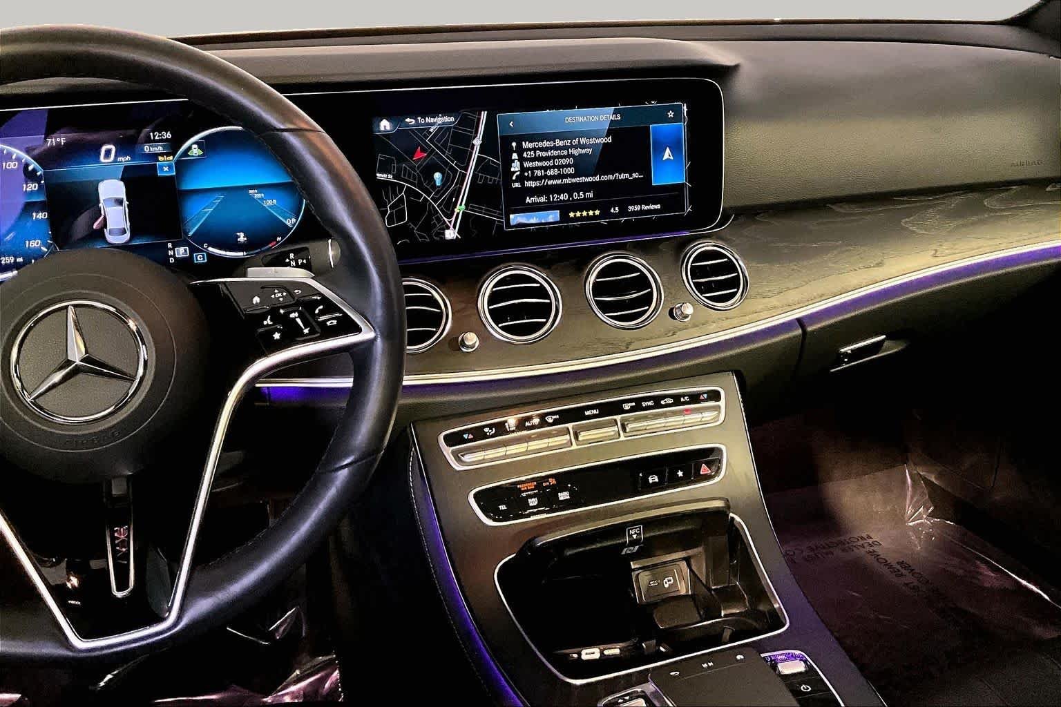 Certified Used 2023 Black Mercedes-Benz E 350 image 7