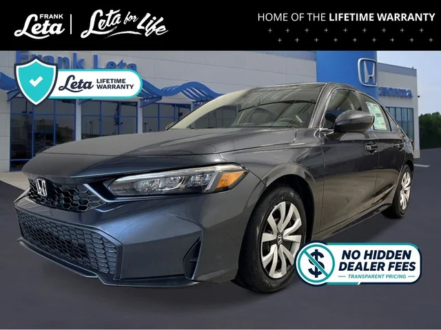 2026 Honda Civic Sedan 2WD LX