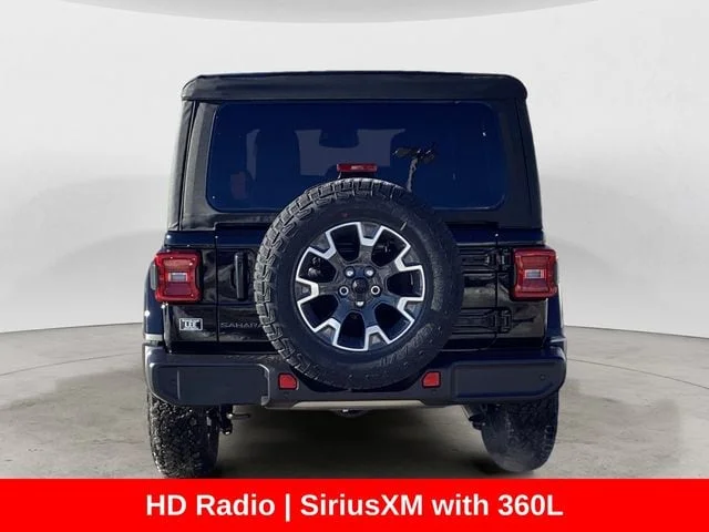 New 2026 Black Clearcoat Jeep 4-DOOR SAHARA image 5
