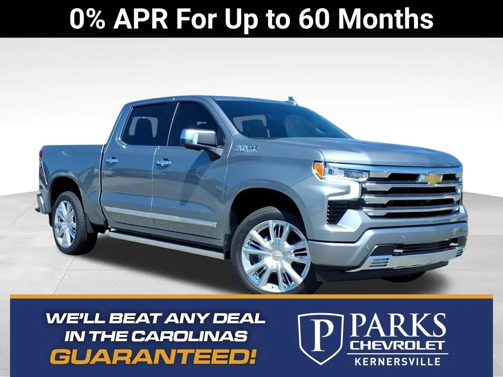 New 2026 Sterling Gray Metallic Chevrolet High Country image 1
