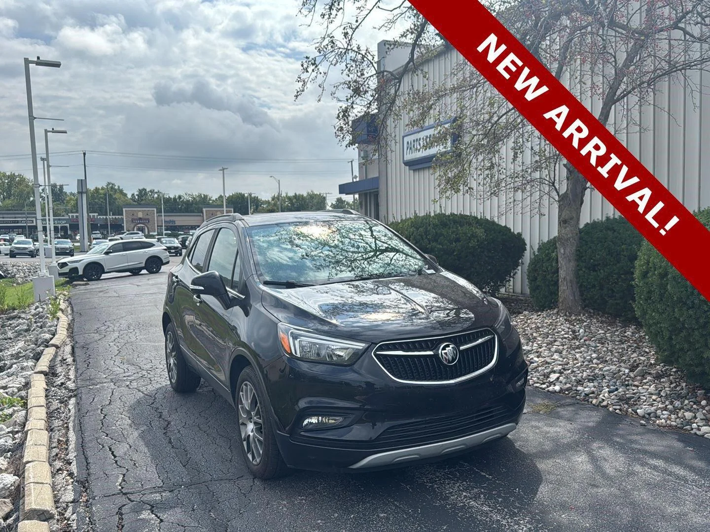 Used 2017 Ebony Twilight Metallic Buick Sport Touring image 1