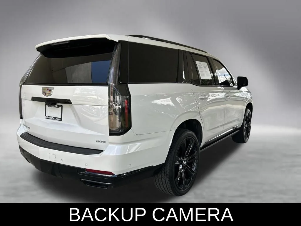 Used 2025 White Cadillac Sport Platinum image 4