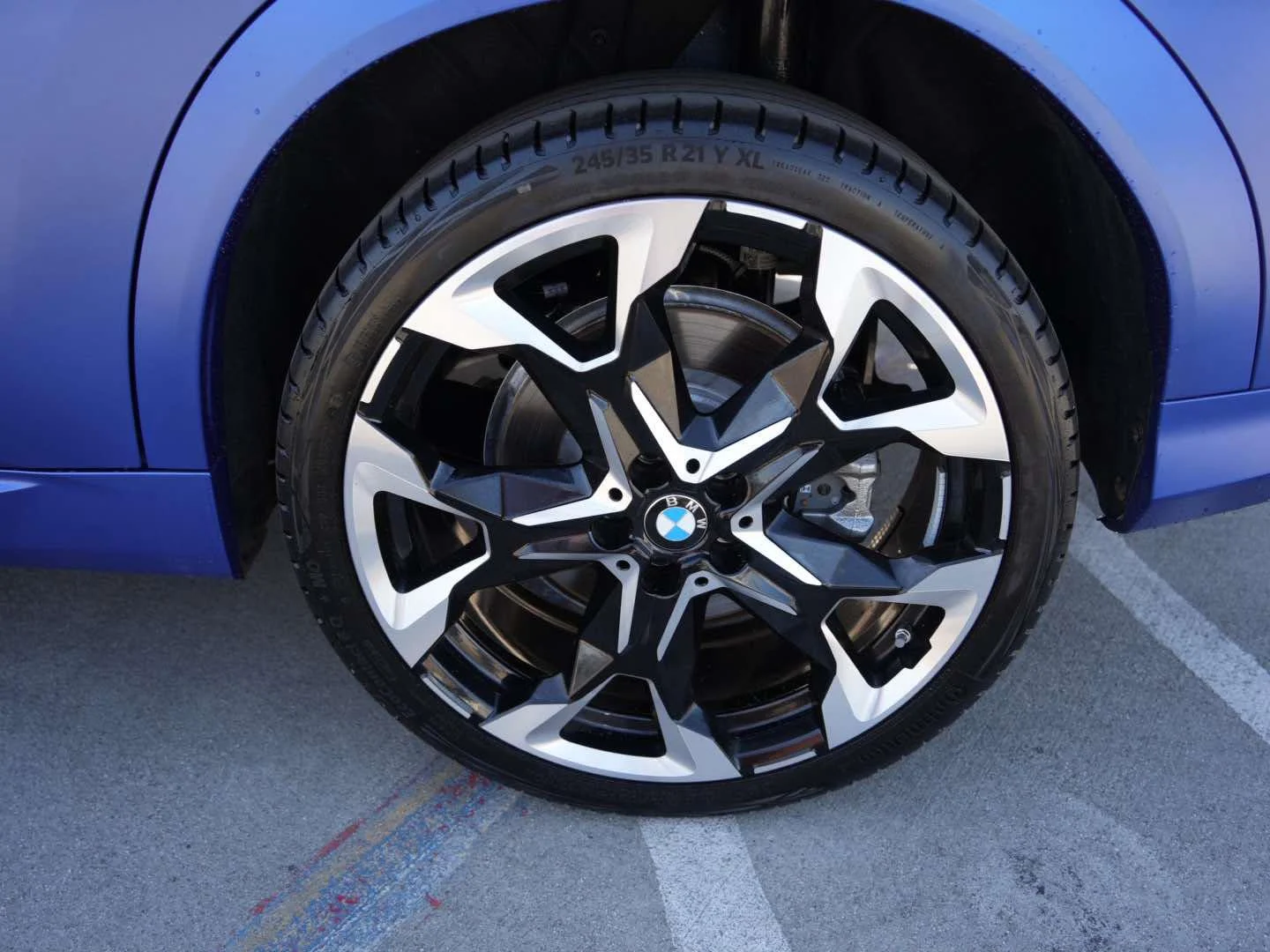 Used 2024 Frozen Portimao Blue II Metallic BMW M35i Sports Activity Coupe image 6