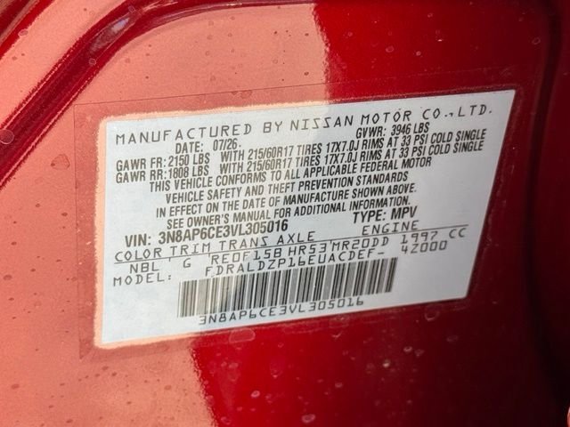 New 2027 Red Nissan SV image 20
