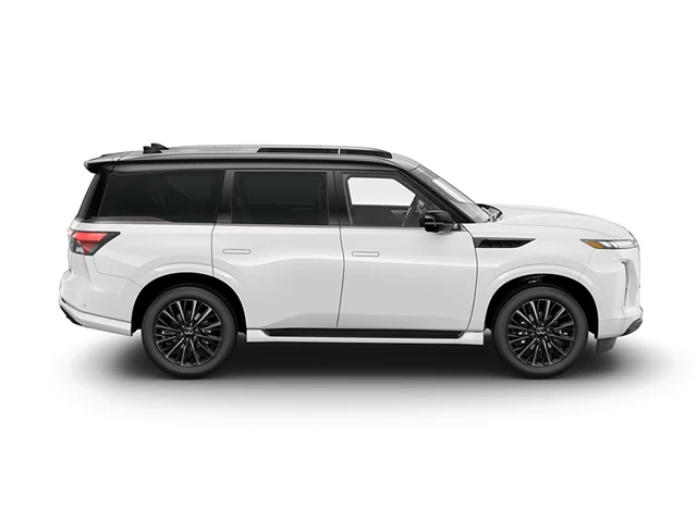 New 2027 Radiant White/Black Obsidian INFINITI Autograph 4WD image 4