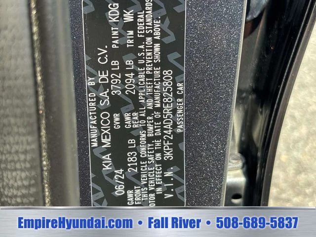 Used 2024 Gray Kia LXS image 32