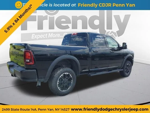 New 2026 Diamond Black Crystal Pearl-Coat Exterior Paint RAM Tradesman image 5