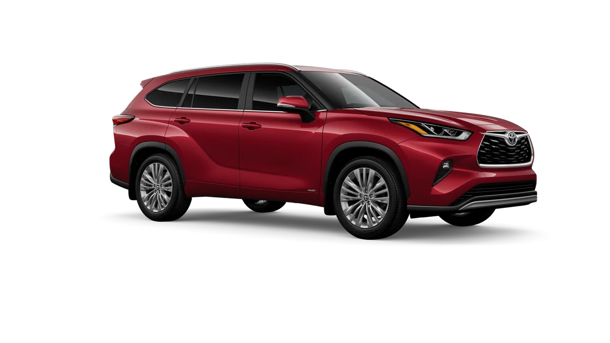 New 2026 Ruby Flare Pearl Toyota Hybrid Platinum image 14