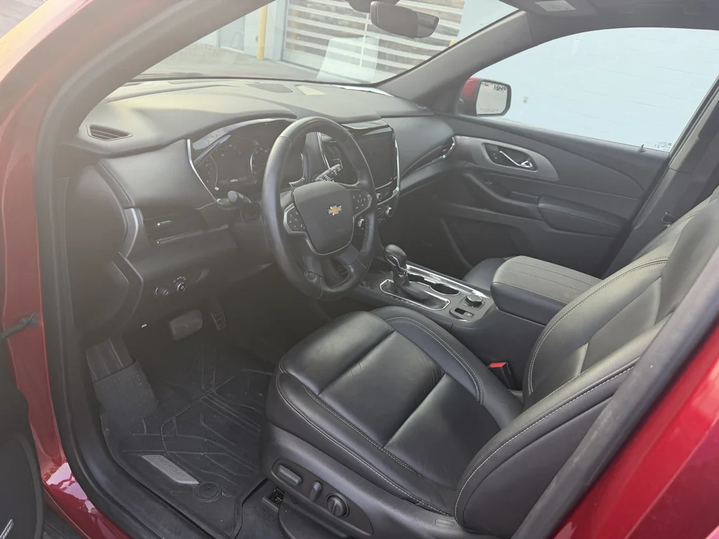 Used 2023 RADIANT RED TINTCOAT Chevrolet LT Leather image 2