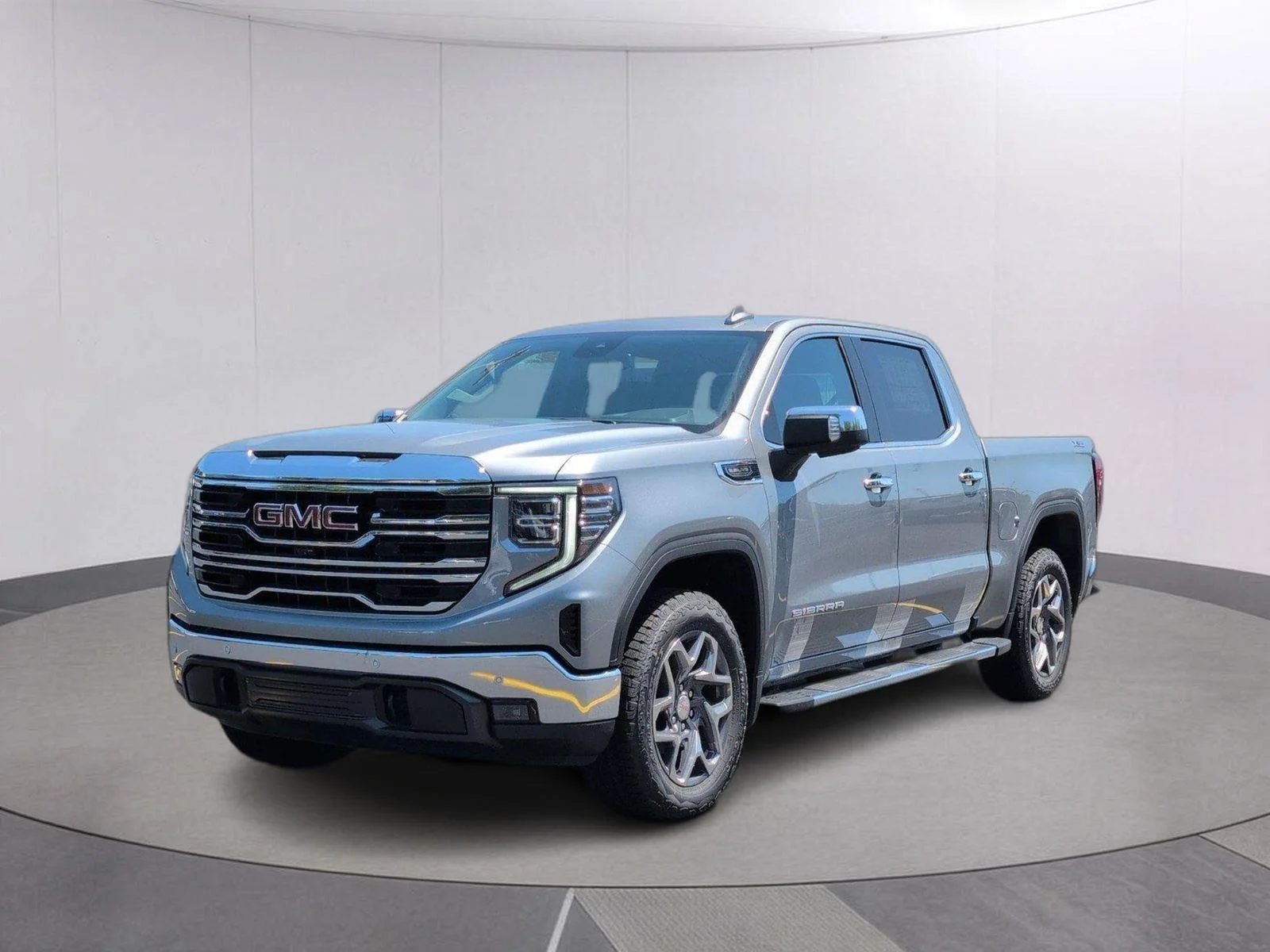 New 2026 Sterling Metallic GMC SLT image 1