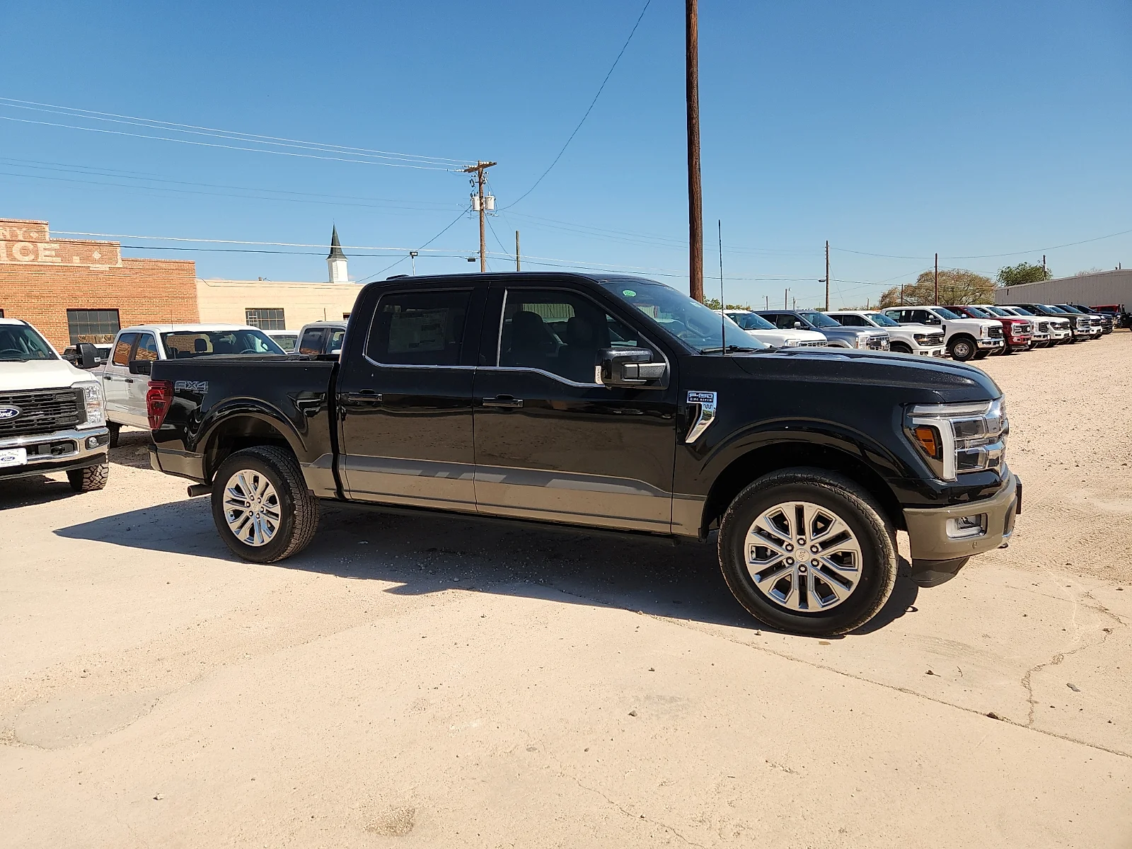 New 2026 Agate Black Metallic Ford King Ranch image 8