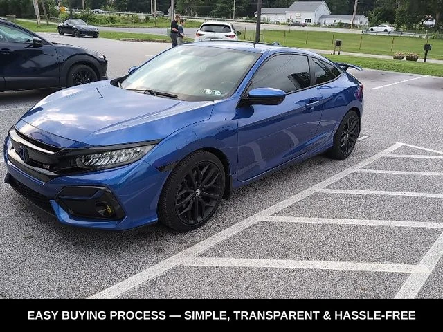 Used 2020 Blue Honda Si image 12