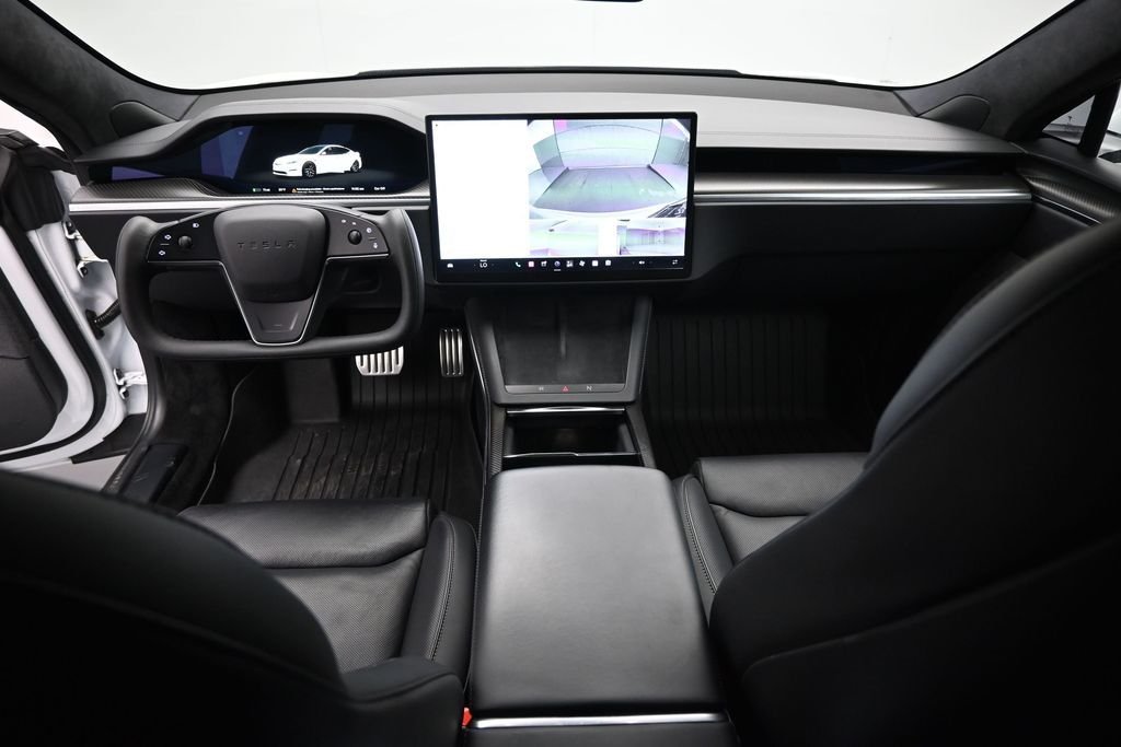 Used 2022 White Tesla Plaid image 17