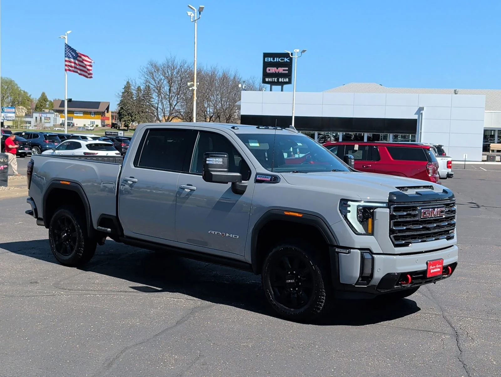 Used 2024 GMC Sierra 3500HD AT4 with VIN 1GT49VEY2RF407489 for sale in White Bear Lake, Minnesota