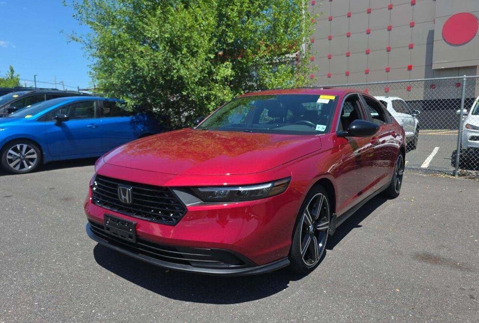 Used 2023 Radiant Red Metallic Honda Sport image 4