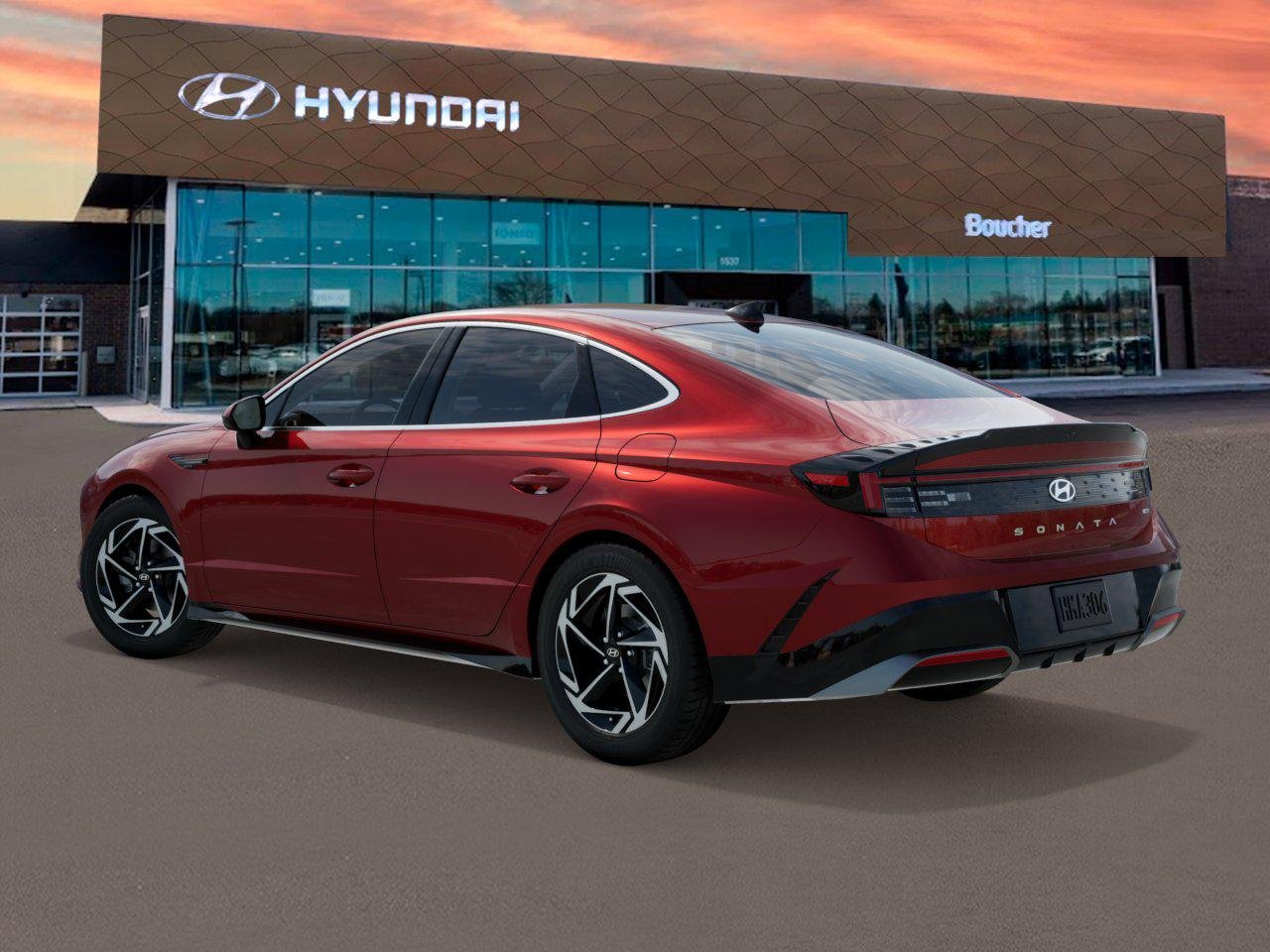 New 2026 Ultimate Red Hyundai SEL Sport image 5
