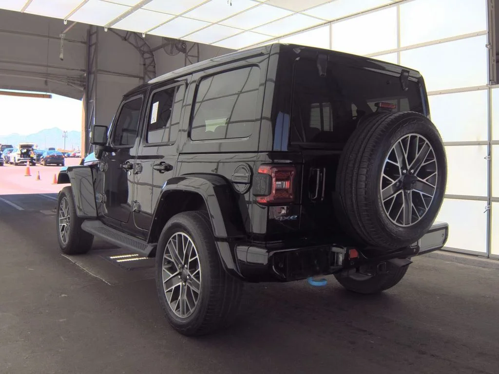 Used 2023 Black Jeep Sahara 4xe image 4