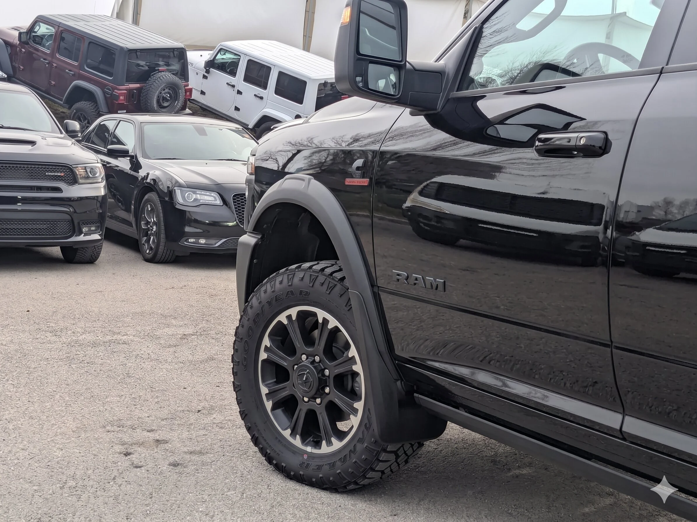 New 2026 Black RAM Rebel - - 6.7L Cummins HO - Rebel Lvl 2 Grp - Rear Air Susp - 5th Wheel/Gooseneck Prep & More image 9