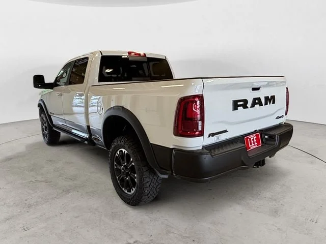 New 2026 Bright White Ram REBEL CREW CAB 4X4 6