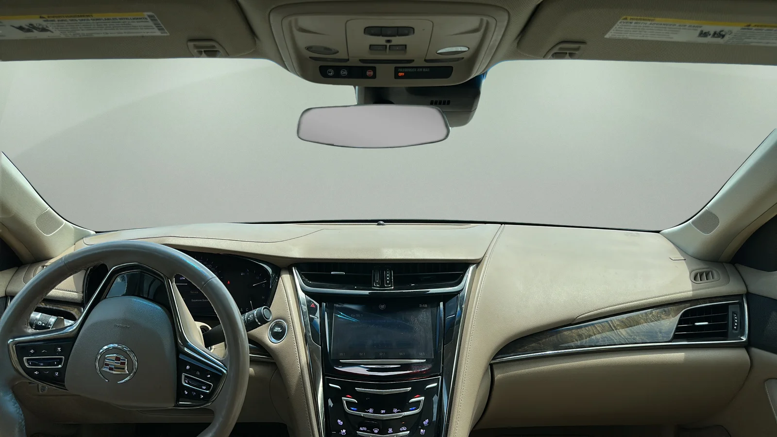Used 2014 White Cadillac 2.0L Turbo Luxury image 9