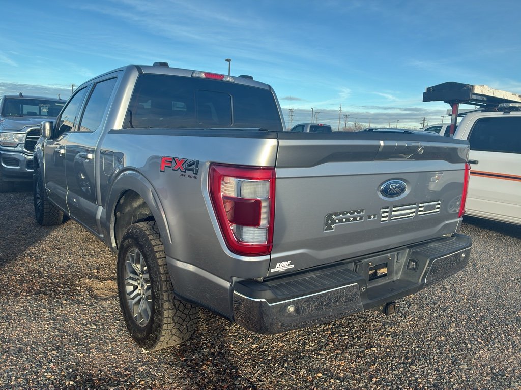 Used 2021 Iconic Silver Metallic Ford LARIAT image 8