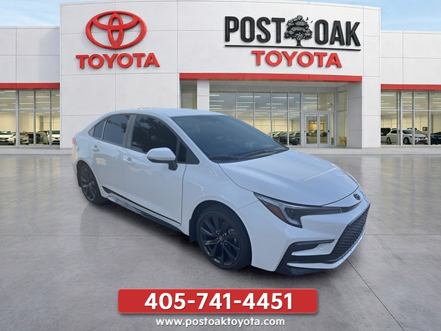 Used 2025 White Toyota SE image 1