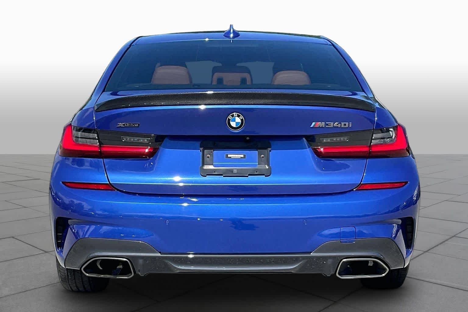 Used 2022 Portimao Blue Metallic BMW M340i xDrive image 4