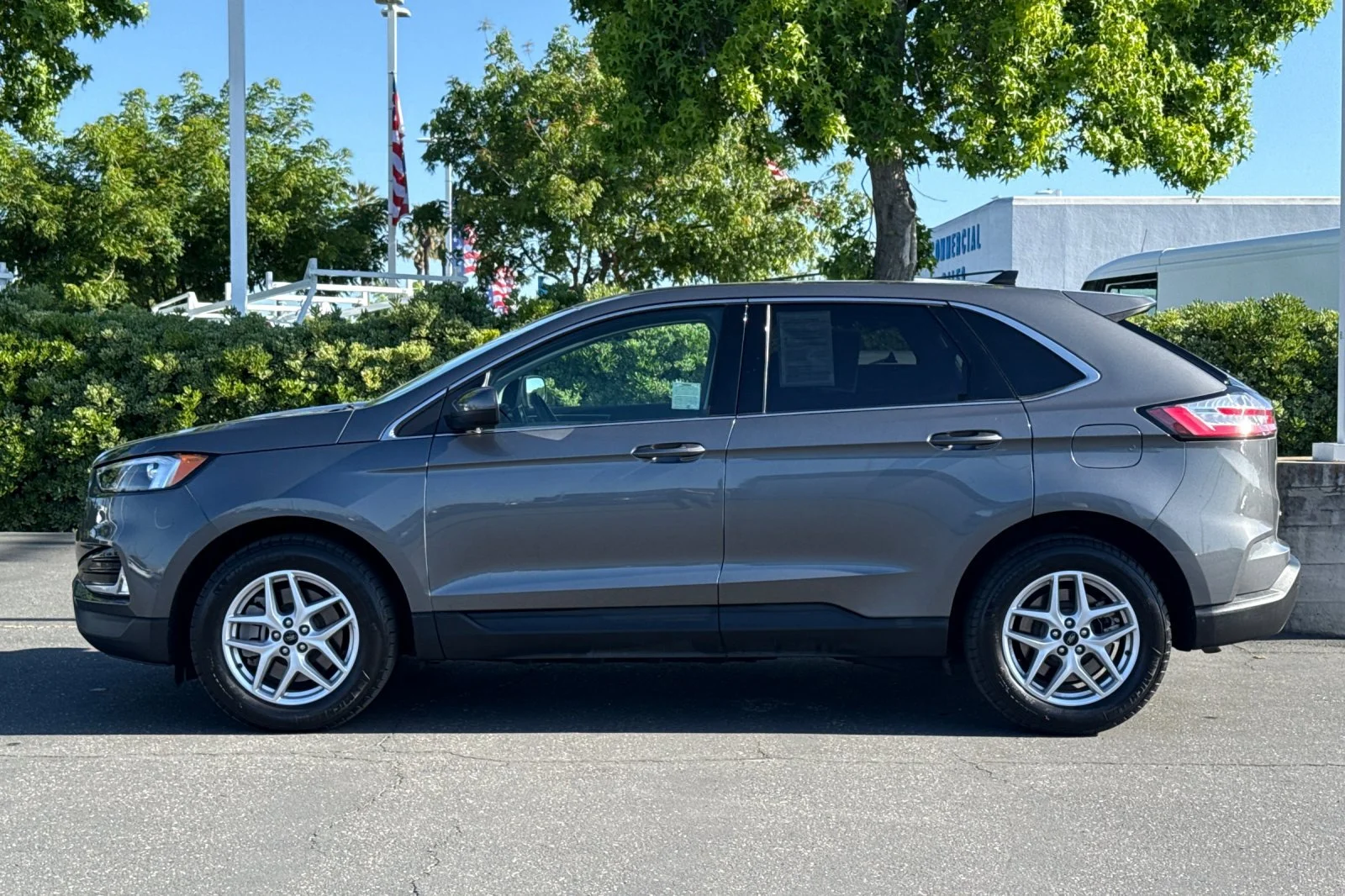 Used 2023 Gray Metallic Ford SEL image 7