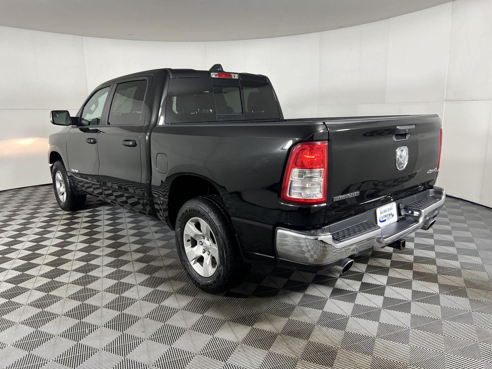 Used 2023 Diamond Black Crystal Pearlcoat Ram Big Horn image 6