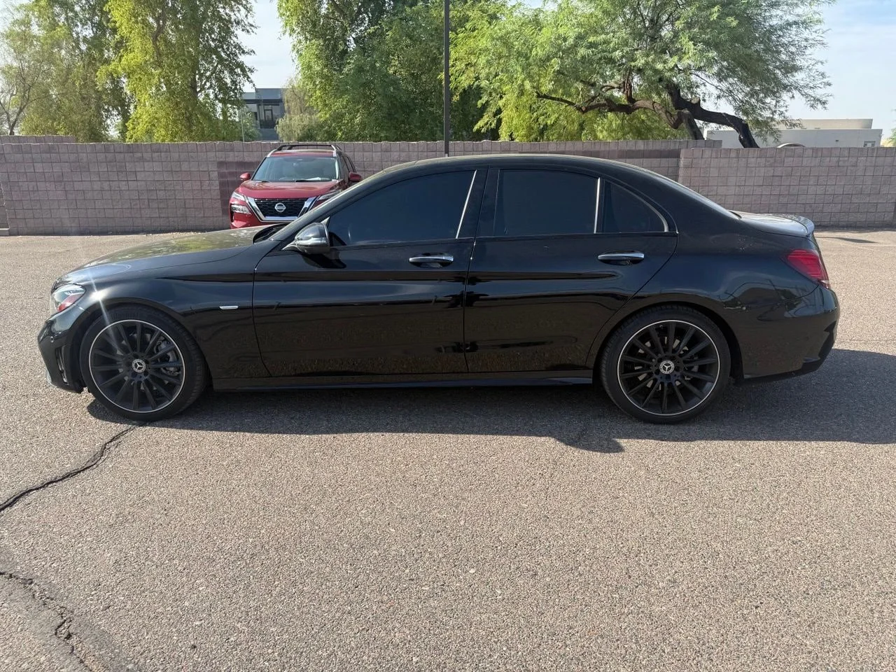 Used 2021 Black Mercedes-Benz C 300 image 8