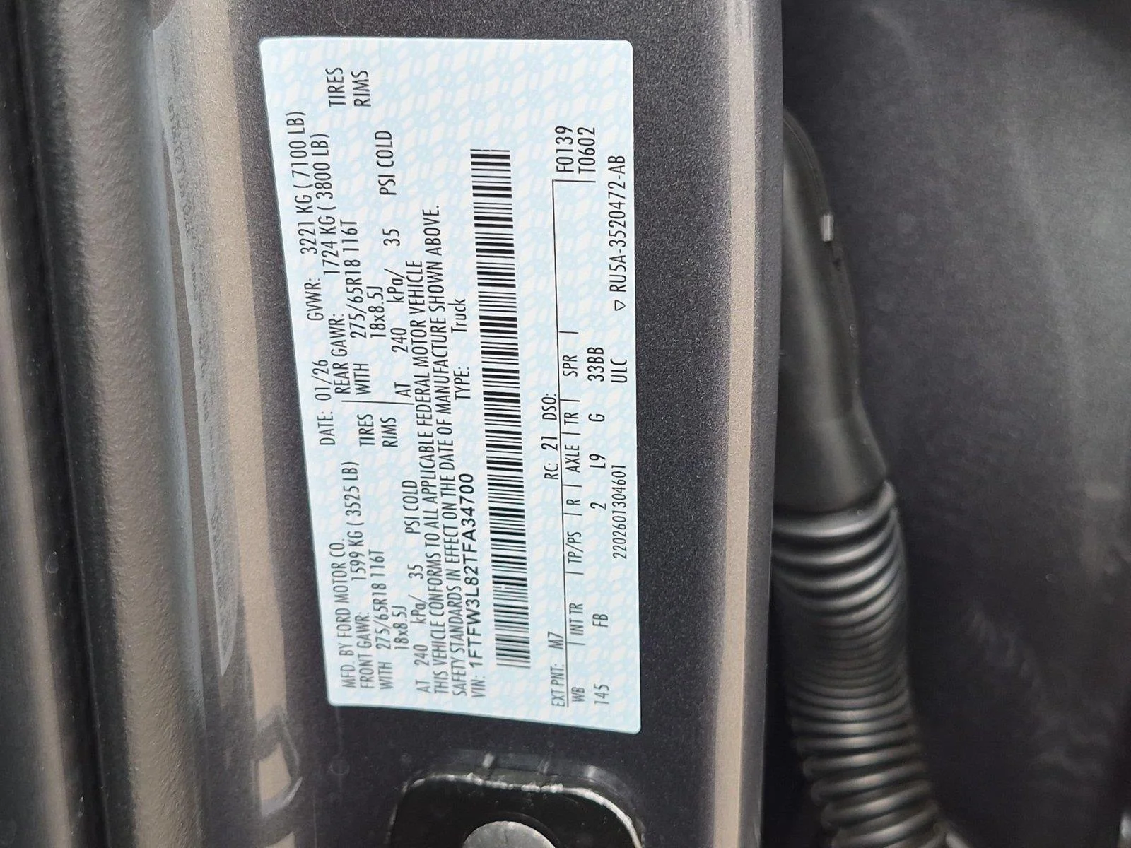 Used 2026 Carbonized Gray Metallic Ford XLT image 38