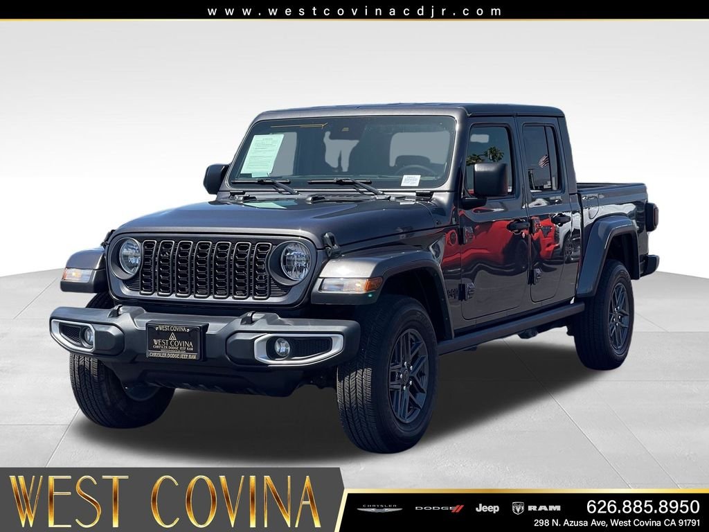 Certified Used 2024 Gray Jeep Sport S image 3
