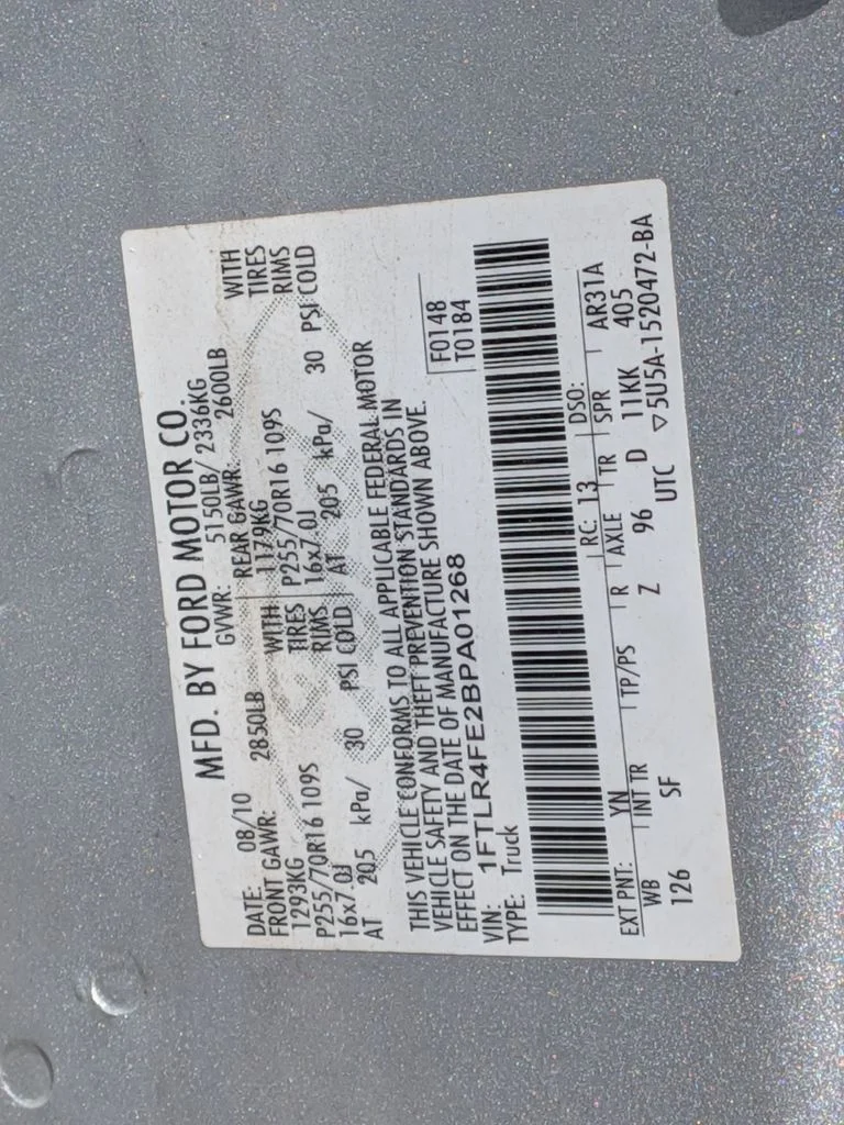 Used 2011 Silver Ford Sport image 24