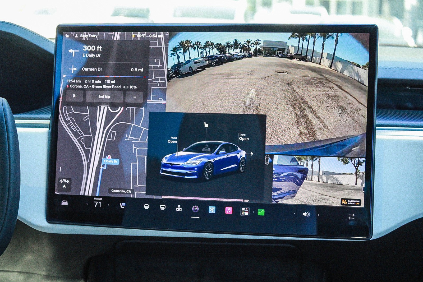 Used 2023 Deep Blue Metallic Tesla Plaid image 14
