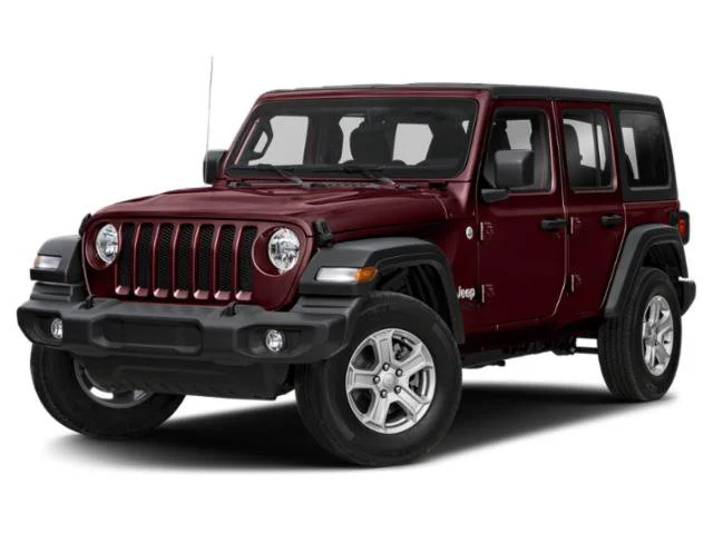 Used 2021 Snazzberry Pearlcoat Jeep Unlimited Willys image 1