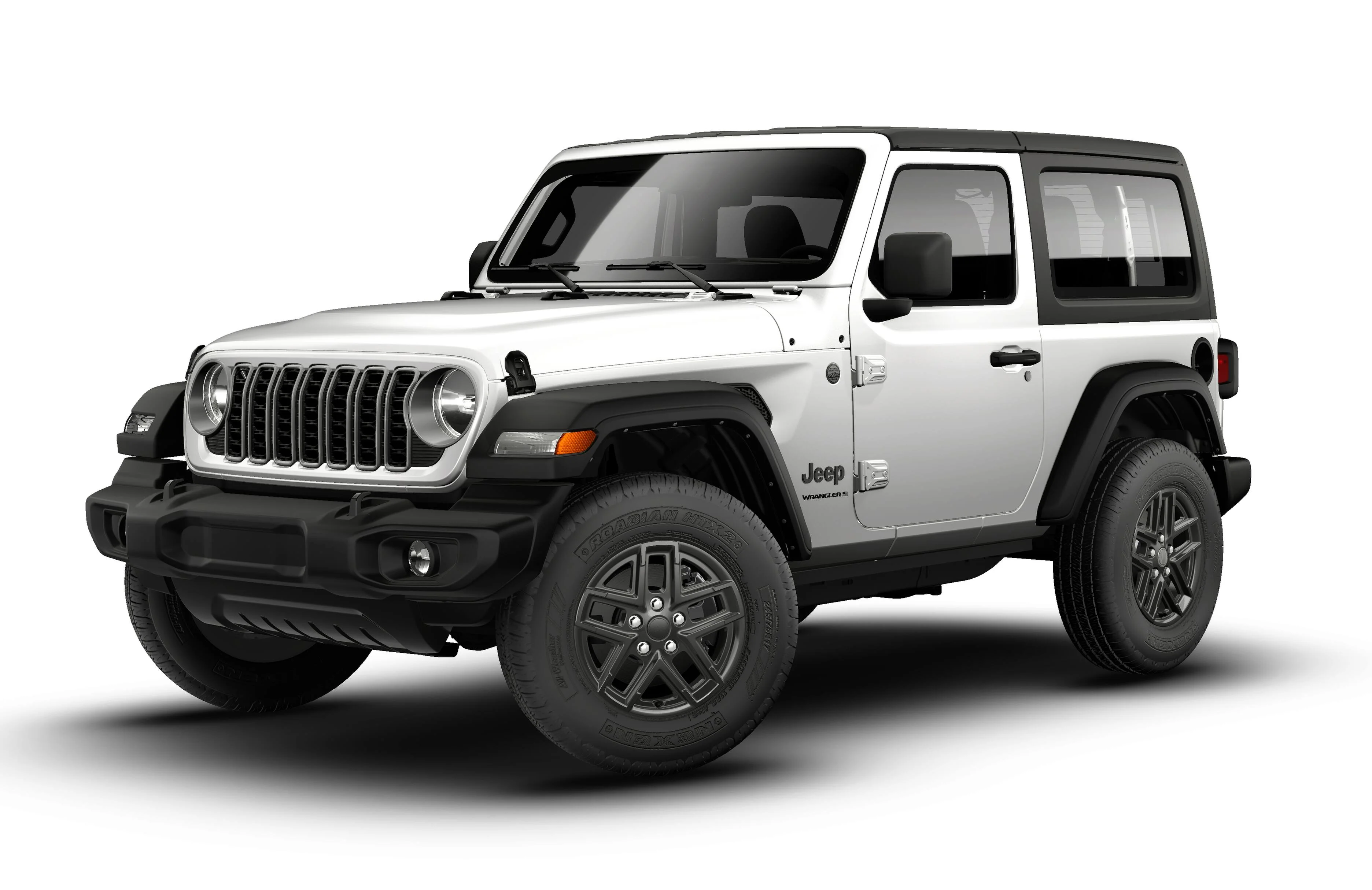 New 2026 Bright White Clear-Coat Exterior Paint Jeep Sport image 1