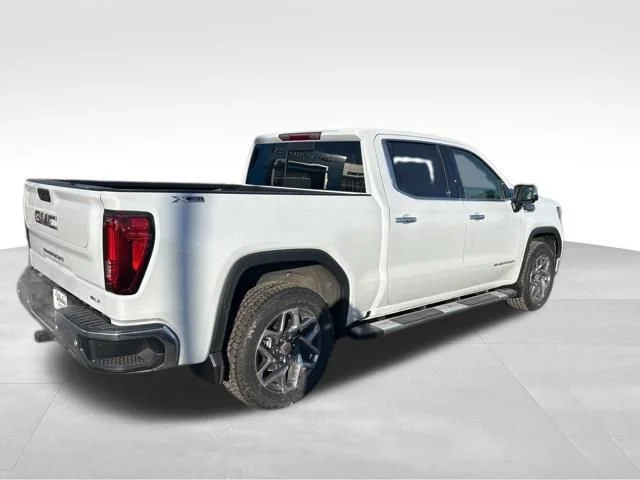 New 2026 Glacier White Tricoat GMC SLT image 6