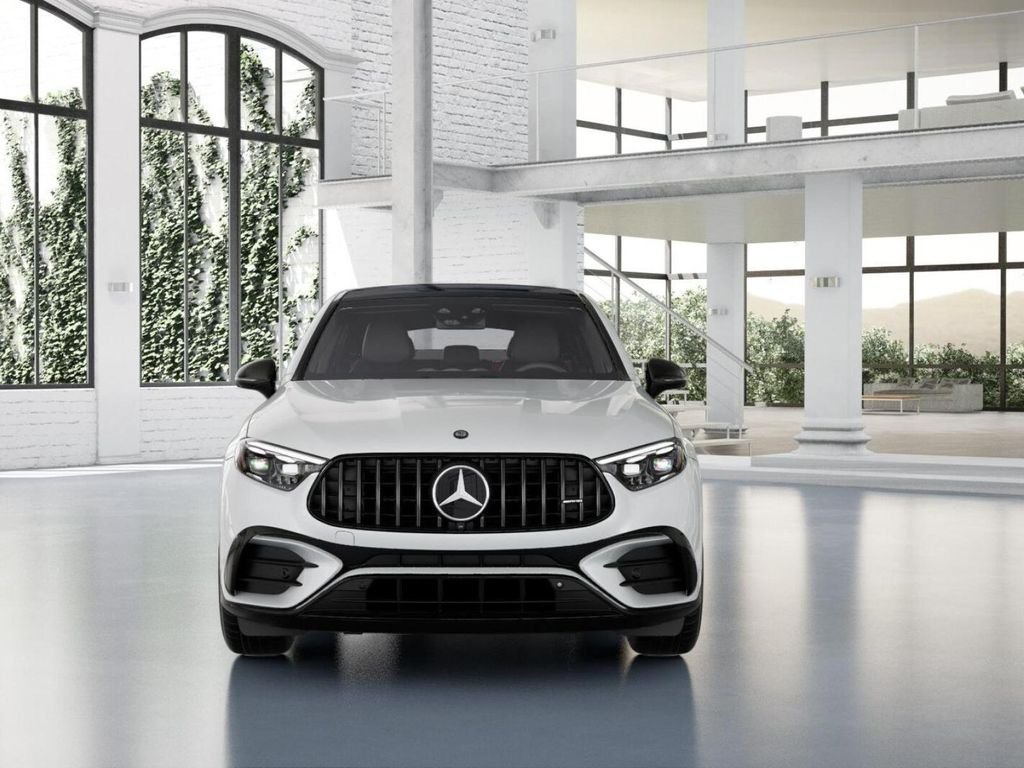 New 2027 MANUFAKTUR Moonlight White Metallic Mercedes-Benz AMG® GLC 53 4MATIC+ Coupe image 7