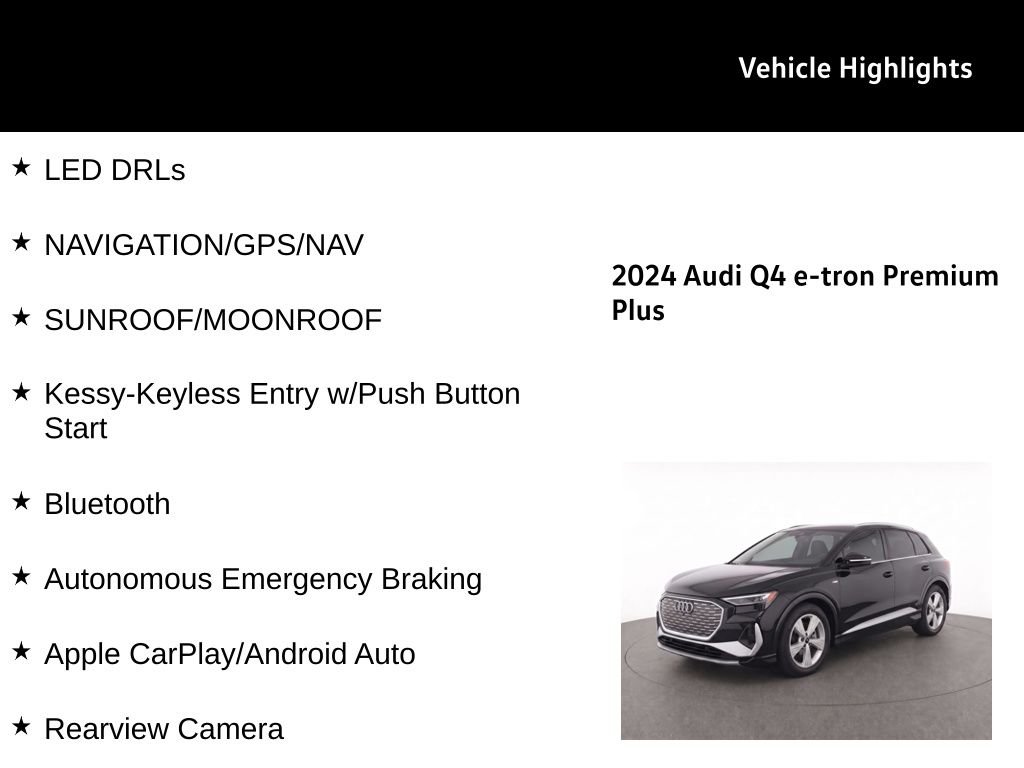 Used 2024 Mythos Black Metallic Audi Premium Plus image 30